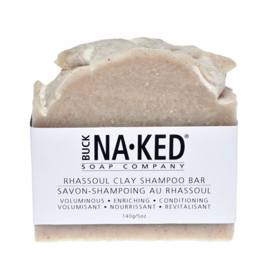   Rhassoul Clay Shampoo Bar - Buck Naked  